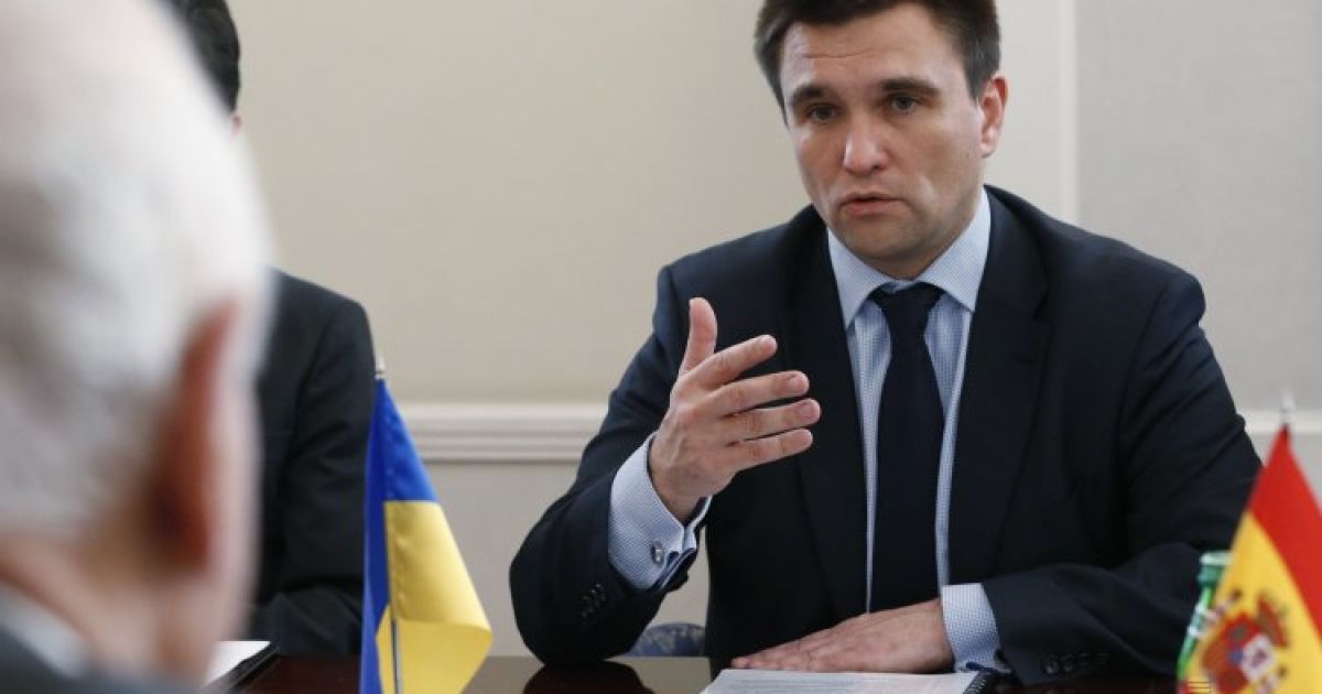 Тема Крыма будет на повестке дня, пока полуостров не освободят от оккупантов - Климкин