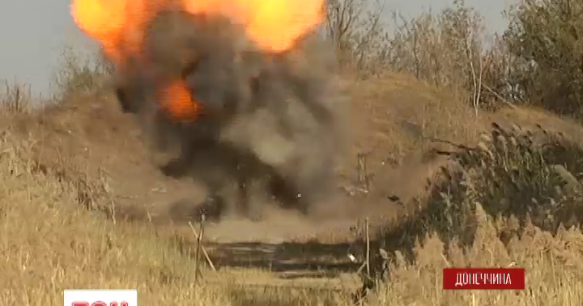 Под Волновахой подорвались боевики, а не украинские военные — Минобороны