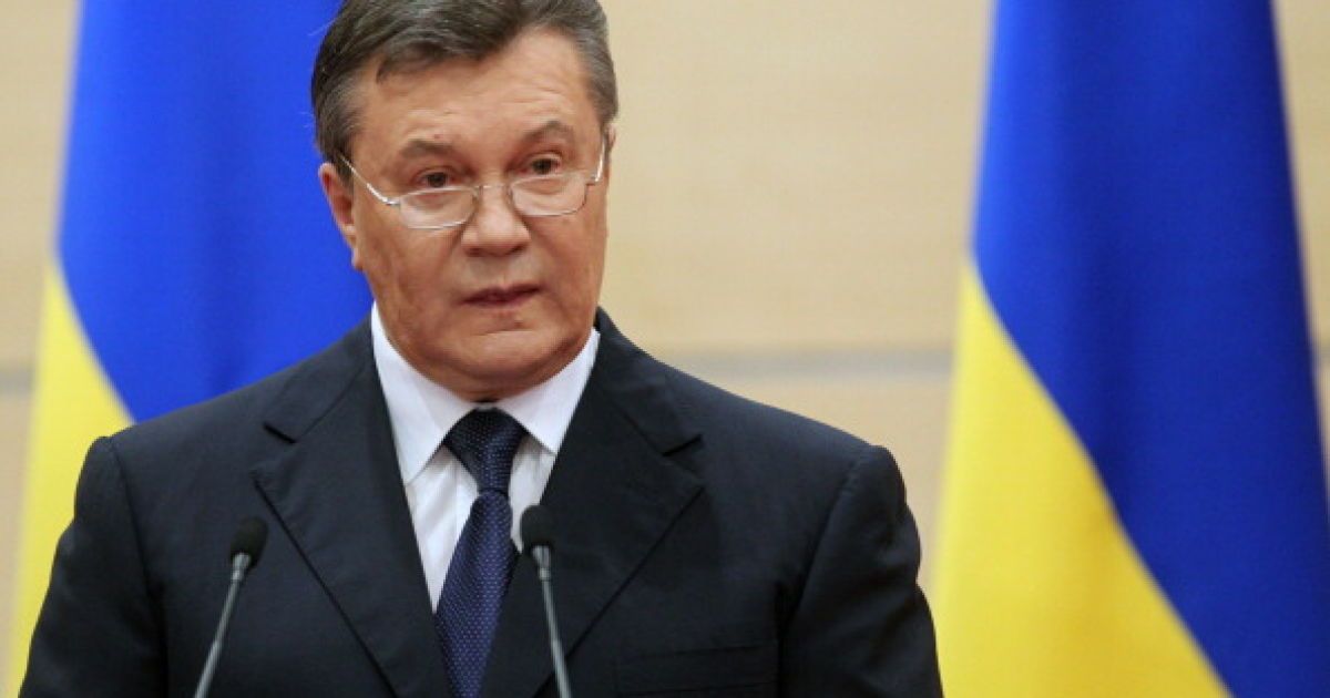Янукович пожаловался Европейскому суду на Украину