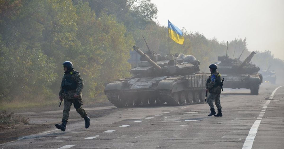 Силы АТО готовятся отводить технику на Мариупольском направлении