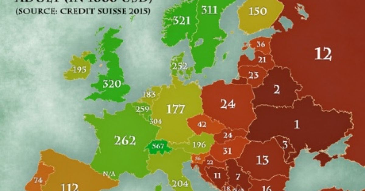 Украина, Беларусь и Молдова. Эксперты назвали самые бедные страны Европы