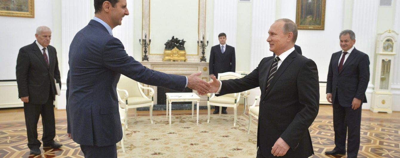 Путін визнав помилки Асада