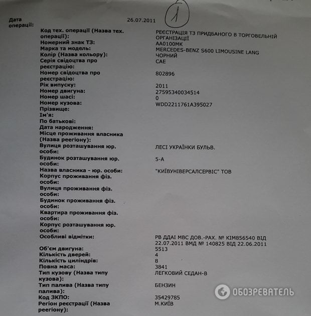Викрадений Мерседес Януковича, на якому їздить Тимошенко_6