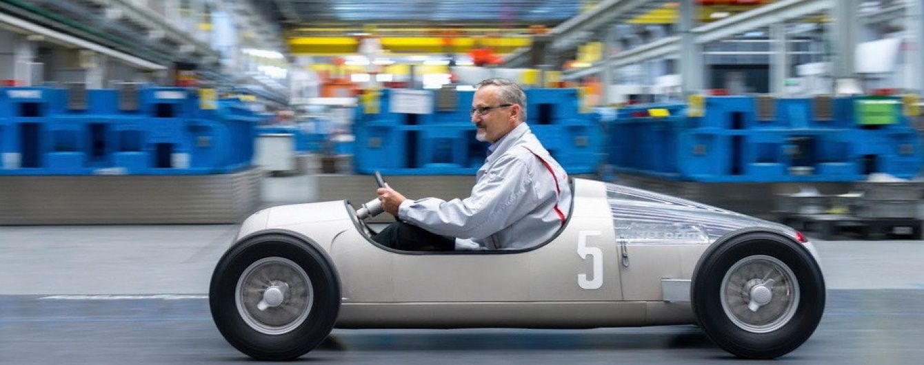 Audi создала гоночный болид 1936 года с помощью 3D-принтера