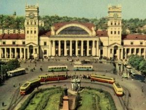 Мой старый город. Девочка и Ленин