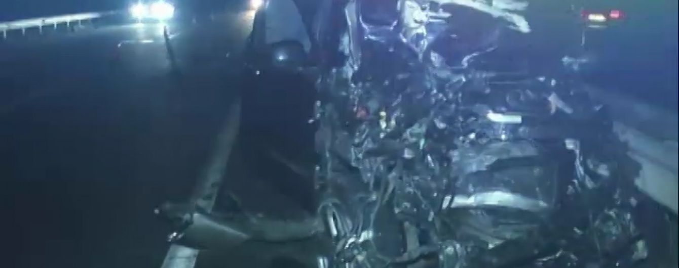 На Одесской трассе произошла страшная авария с участием иностранца