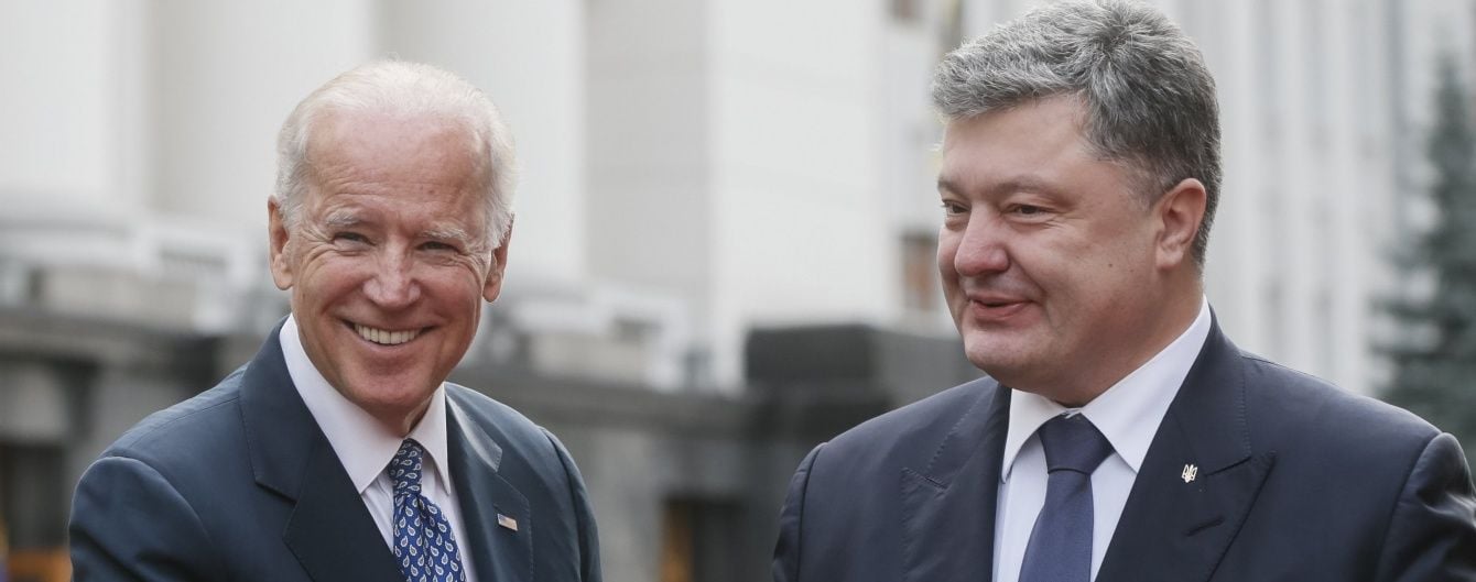 Санкції для повного відновлення цілісності України: Порошенко і Байден обговорили тиск на РФ