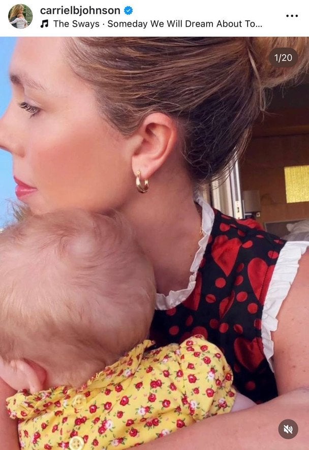 Керрі Джонсон із донькою / © Instagram Керрі Джонсон