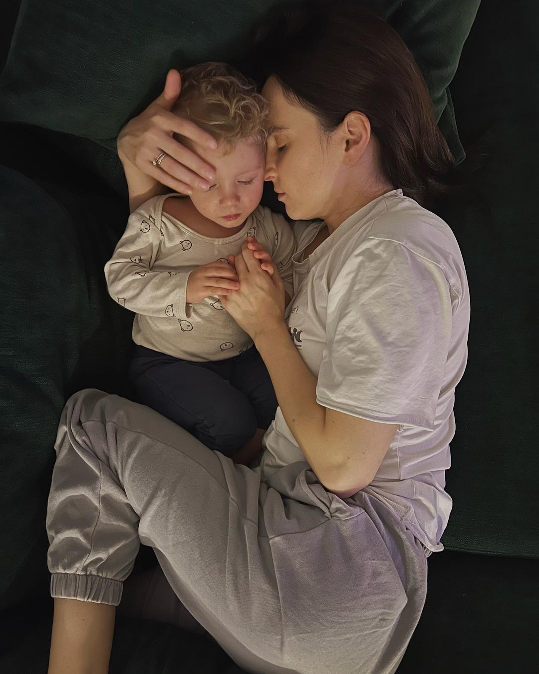Инна Мирошниченко с сыном / © instagram.com/_inna_mi_