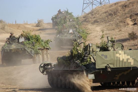 На полігоні "Широкий Лан" відбулися військові тренування із комплексним застосуванням сучасної української зброї