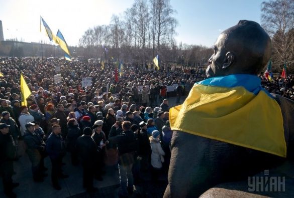 віче в Кривому Розі 13 грудня
