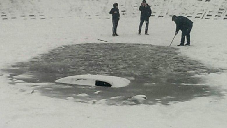 Lada Priora под лед