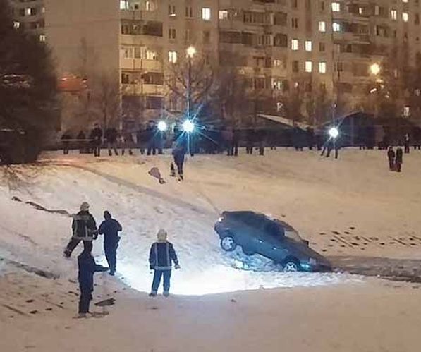 Lada Priora под лед