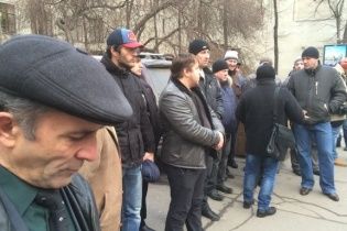 Далекобійники-мітингувальники прийшли під стіни адміністрації Путіна