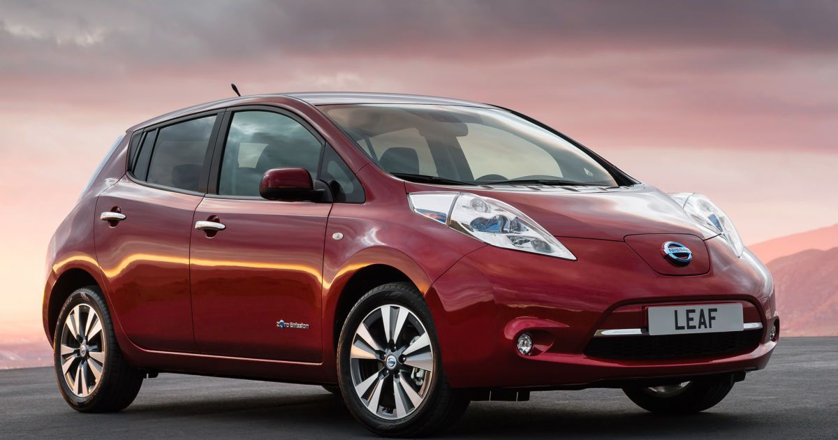 Nissan Leaf две тыщи семнадцать - обзор электрокара