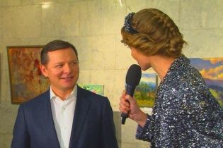 Катерина Осадча показала Олегу Ляшку пародію на нього