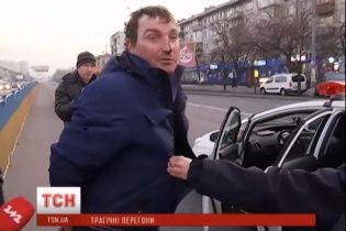 У Києві п'яний водій, тікаючи від поліції, збив хлопця на пішохідному переході