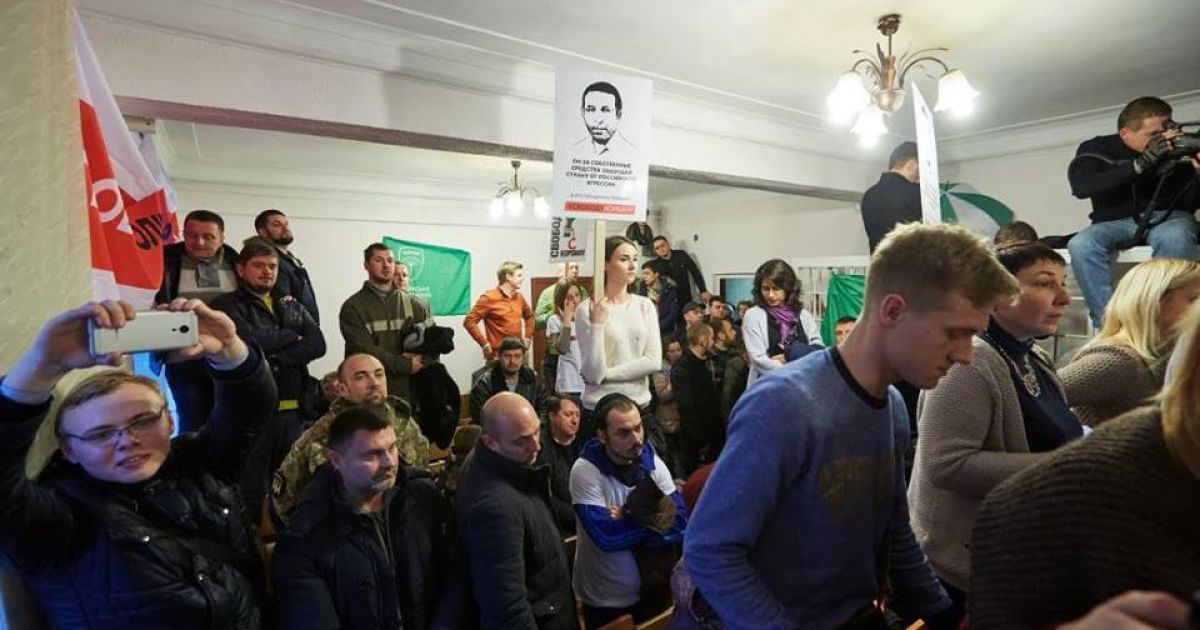 Здание суда с Корбаном заблокирована СБУшниками