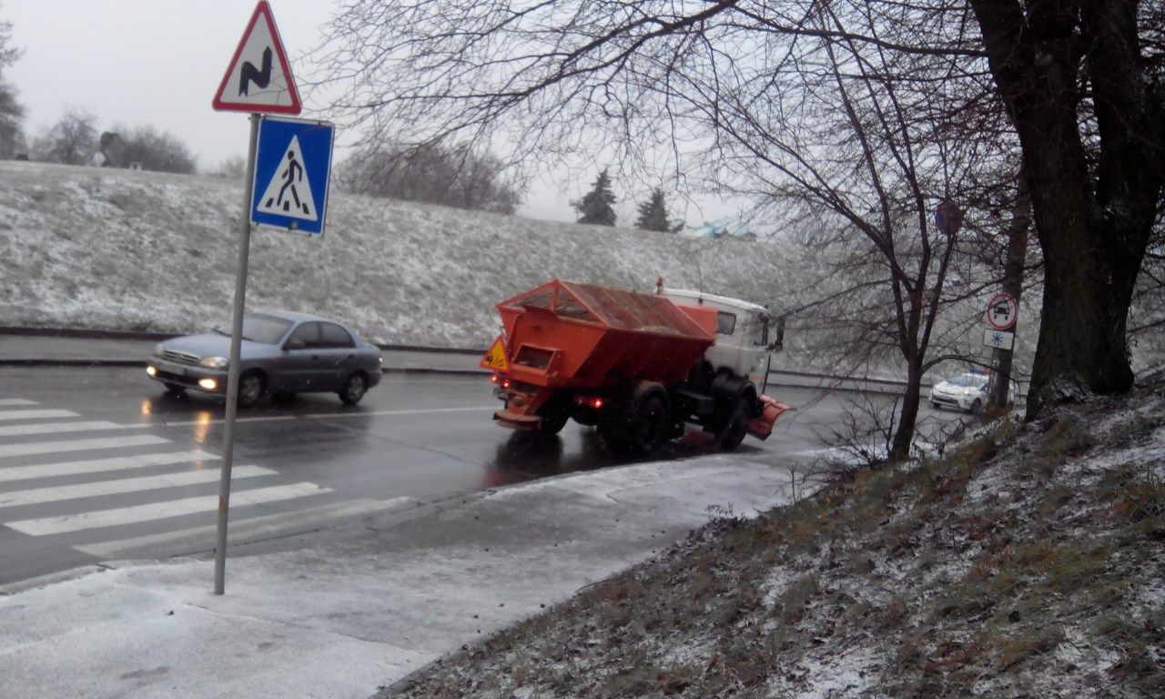 сніг у Києві