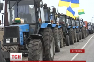 Бунтівні українські аграрії домовилися зробити паузу в протестах на новорічні свята