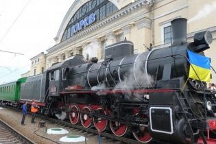 У Харкові курсує святковий ретро-поїзд