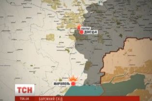Під Мар'їнкою через обстріл бойовиків був поранений боєць