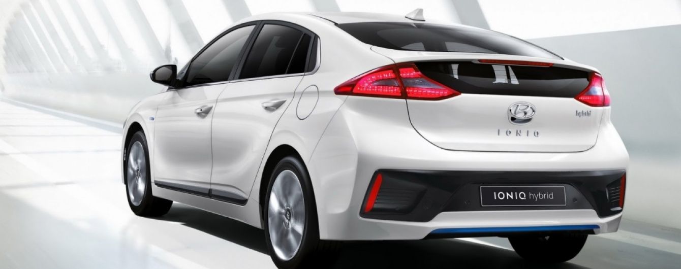 Корейцы рассекретили информацию о Hyundai Ioniq