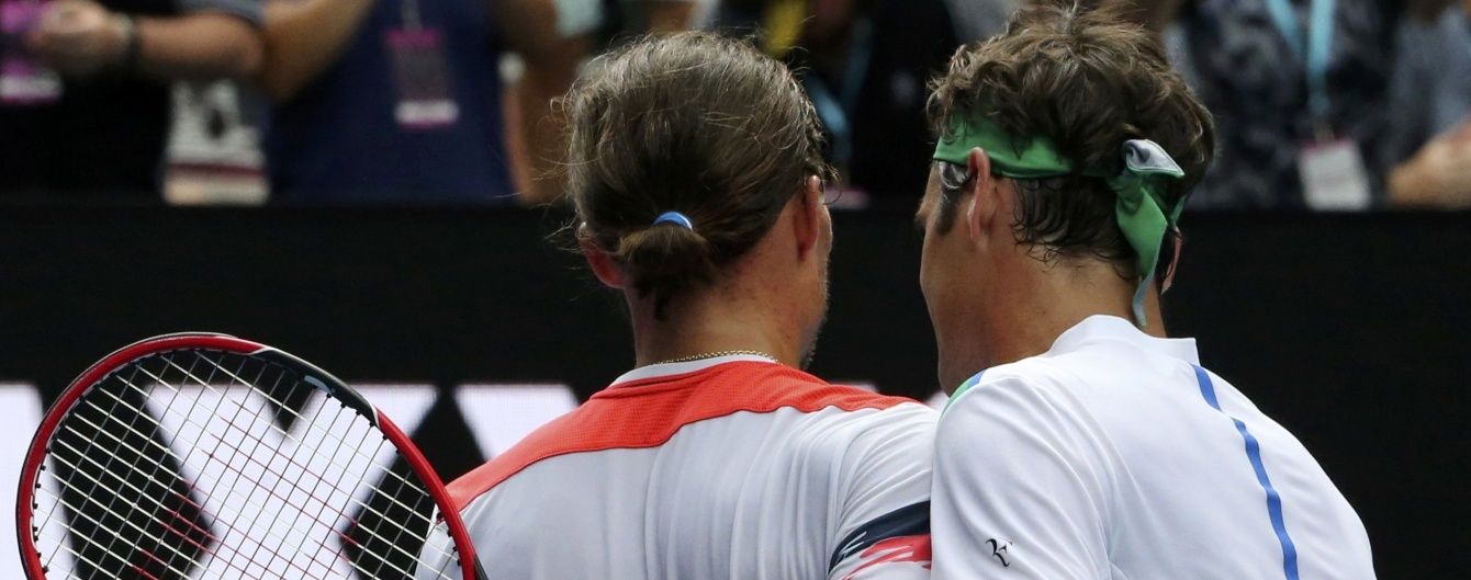 Українець Долгополов у другому колі Australian Open програв Федереру