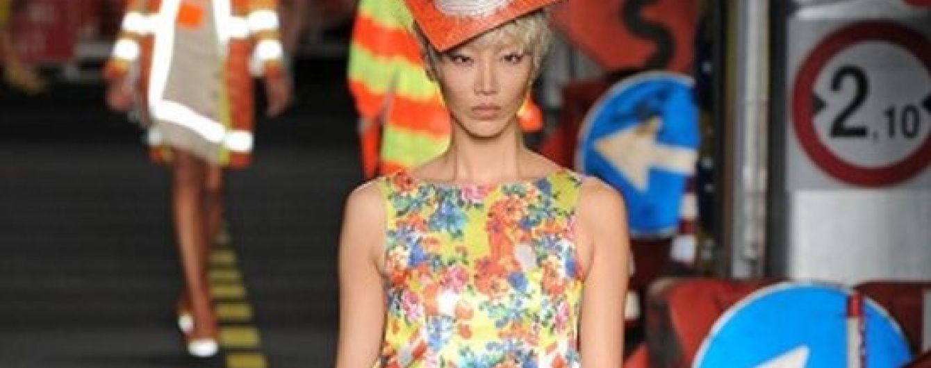 Дорожні робітники від MOSCHINO: колекція сезону весна-літо 2016