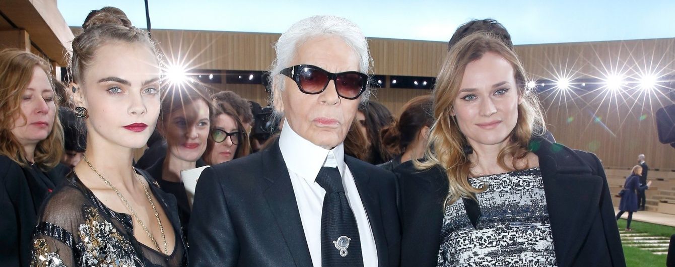 Знаменитости на показе Chanel Haute Couture в Париже