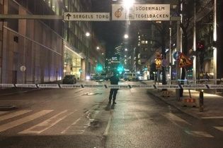 У поліції назвали ймовірну причину вибуху в центрі Стокгольма