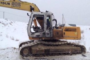 На Київщині невідомий розстріляв із гранатомета екскаватор