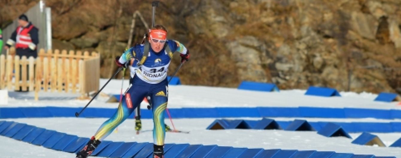 Українська біатлоністка виграла "срібло" в індивідуальній гонці юніорського чемпіонату світу