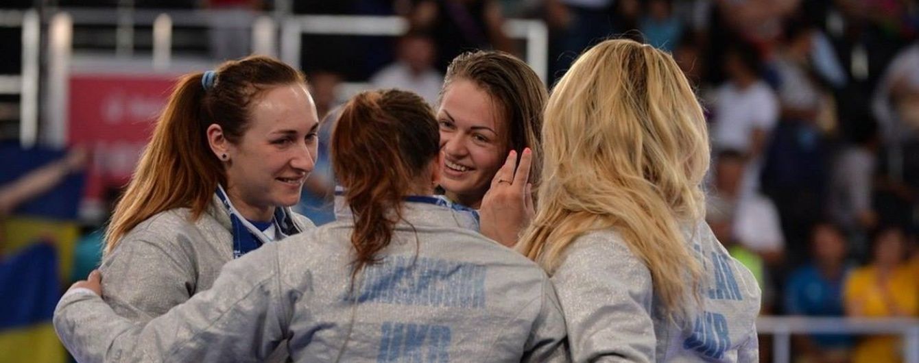 Українські шаблістки перемогли росіянок у фіналі грецького етапу Кубка світу
