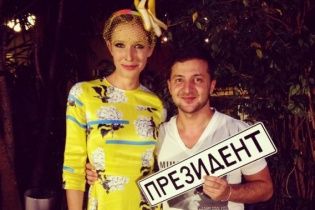 Катя Осадча "посвятить" Володимира Зеленського в президенти
