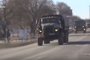 Росія почала переміщувати військову техніку в окупованому Криму