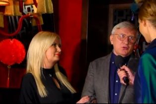 Горянський натякнув на вагітність новоспеченої дружини