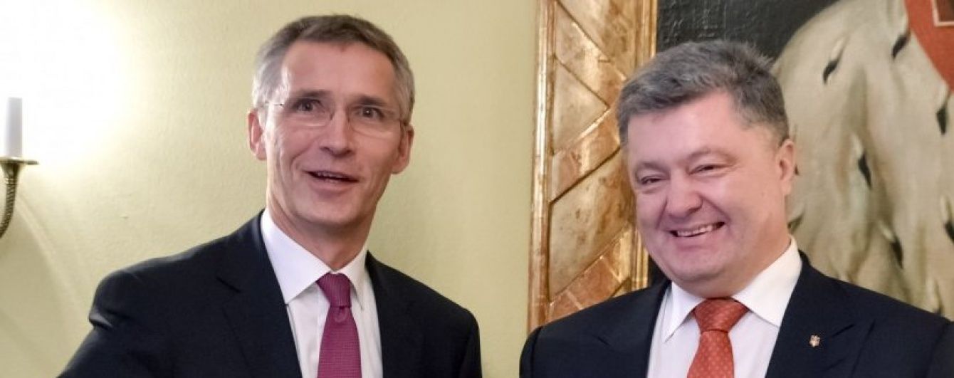 Порошенко і Столтенберг обговорили, як Україна може посилити співпрацю з НАТО
