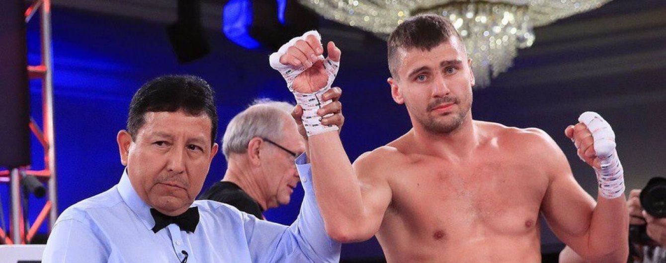 Український боксер Гвоздик здобув блискавичну перемогу в дев'ятому бою на профі-рингу