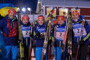 Українські біатлоністки в неймовірній естафеті виграли "срібло" Кубка світу