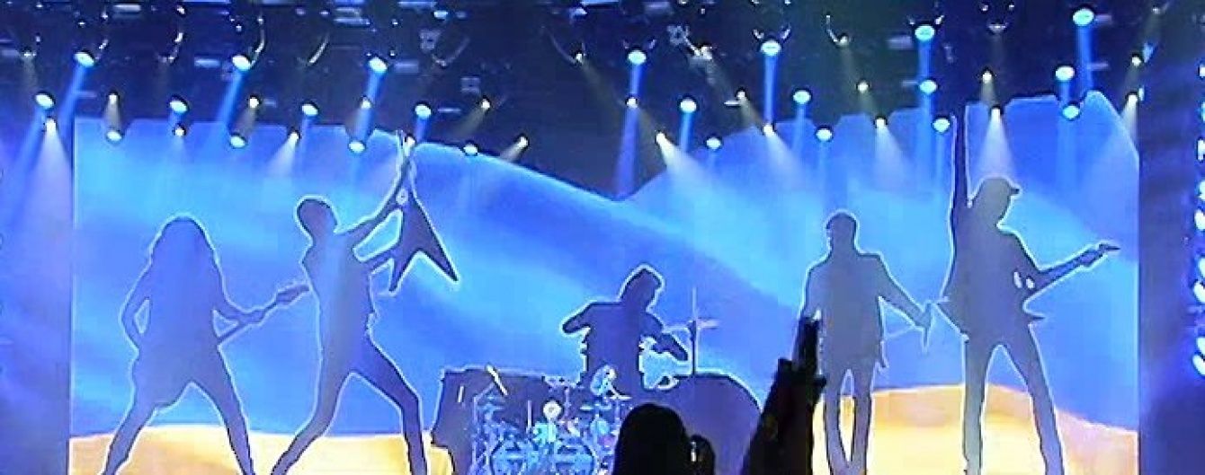Легендарні Scorpions "вшкварили рок" на фоні українського прапора