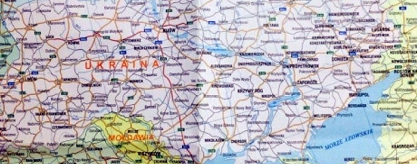 Польське видавництво пояснило "російський" Крим на карті Європи