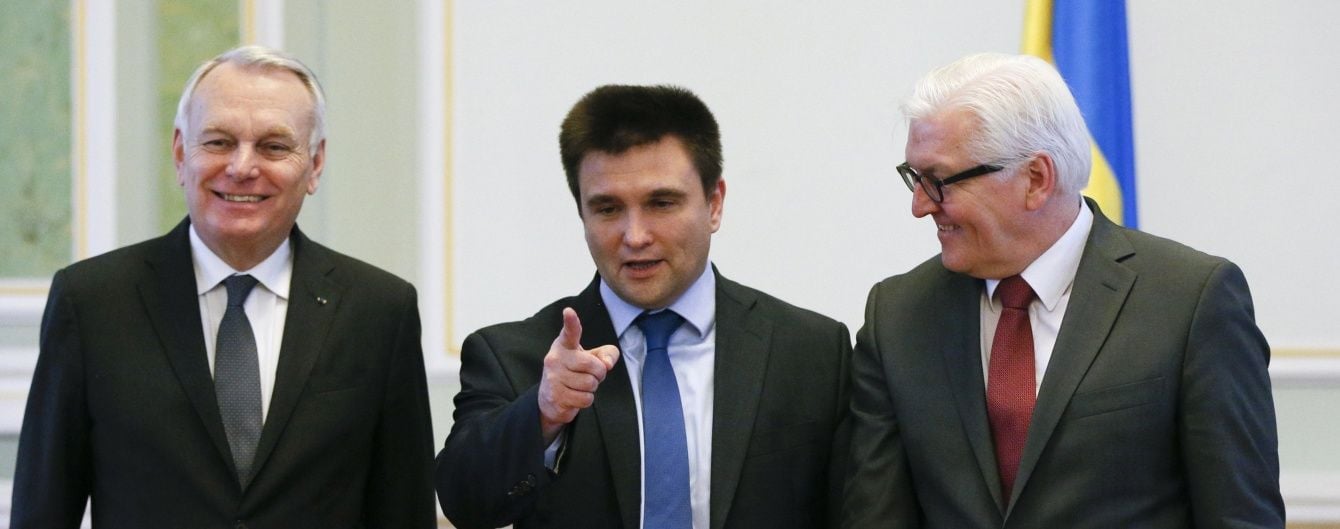 У Адміністрації президента почалась зустріч з міністрами МЗС Франції та Німеччини