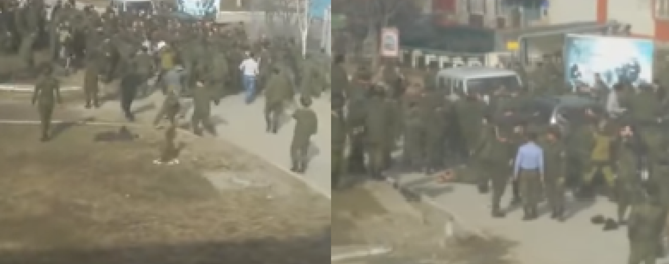 Десятки "кадирівців" побилися у військовій частині