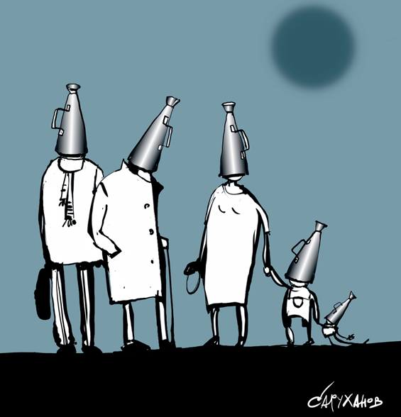 Карикатура, Саруханов
