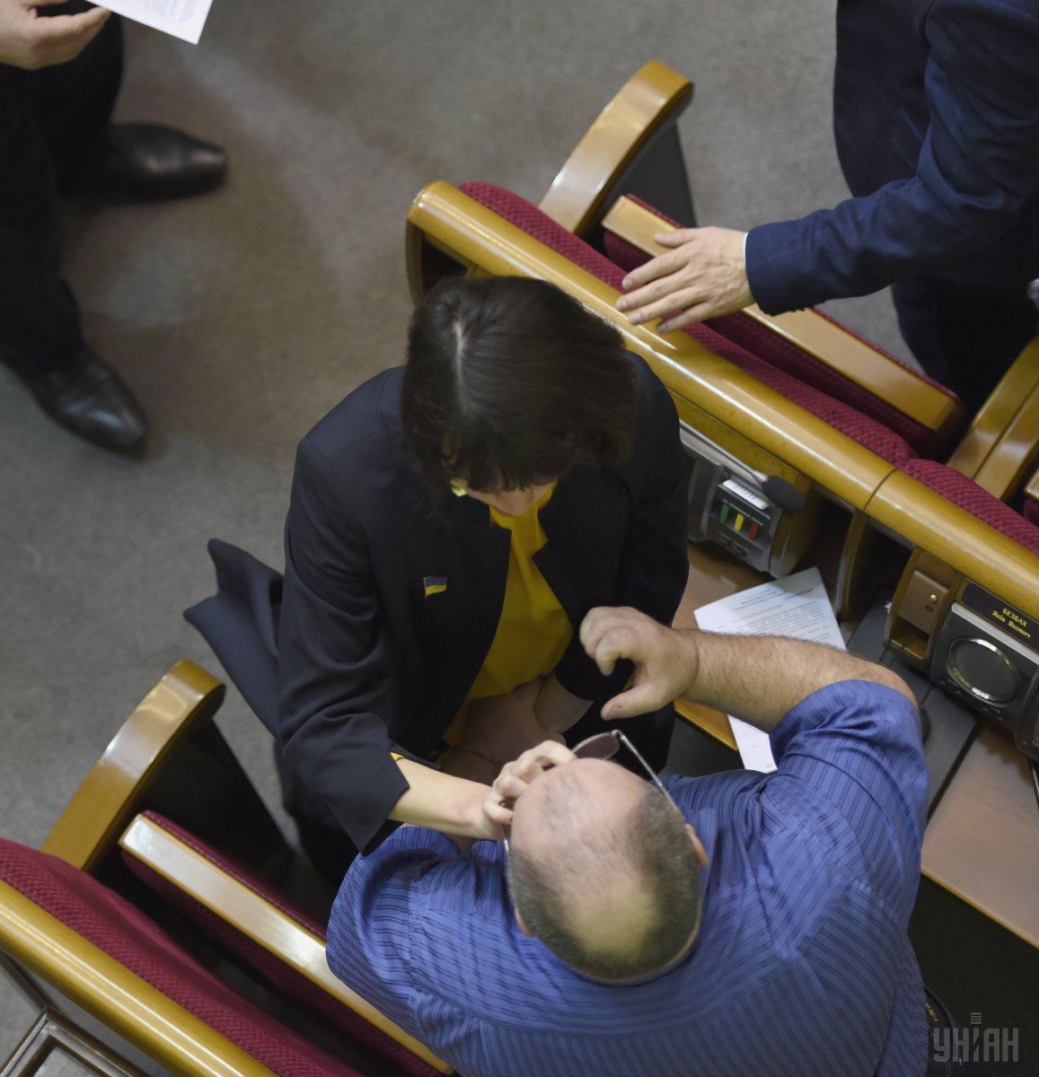 Тетяна Чорновол дряпає очі Якову Безбаху у Верховній Раді _7