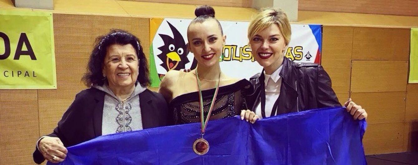 Українка Різатдінова виборола "срібло" на Кубку світу з художньої гімнастики
