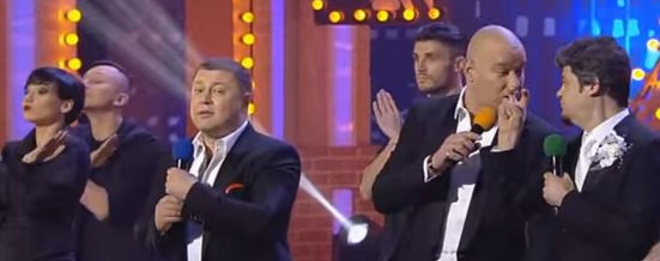 "Квартал 95" неабияк потішив глядачів своїм кавером на хіт "Ленінграда" про лабутени