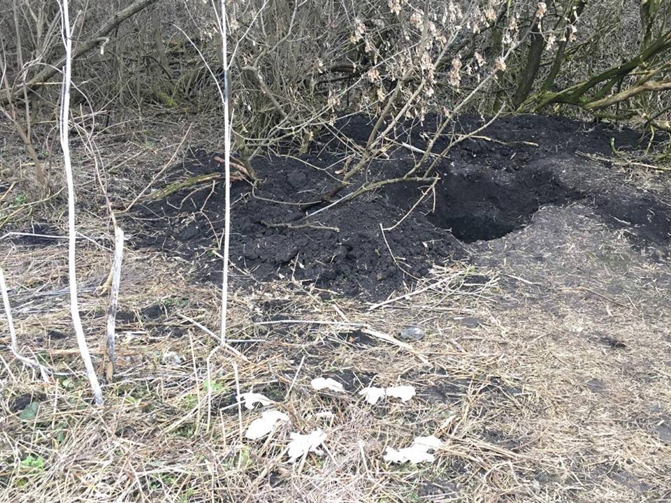 Фото місця, де знайшли труп Юрія Грабовського_1