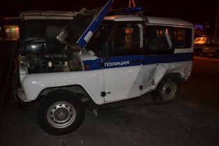 В Дагестане подорвали два полицейских автомобиля